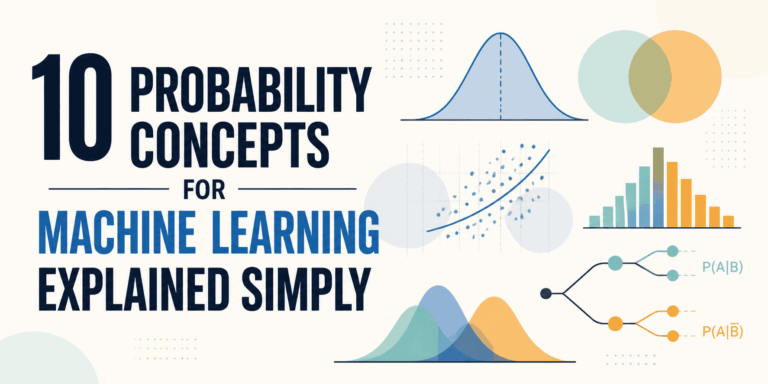 10 Probability Concepts for Machine Learning Explained Simply
