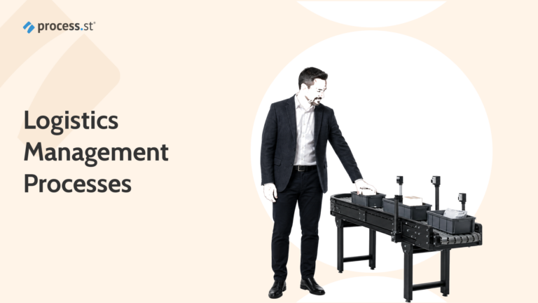 Logistics management processes header image