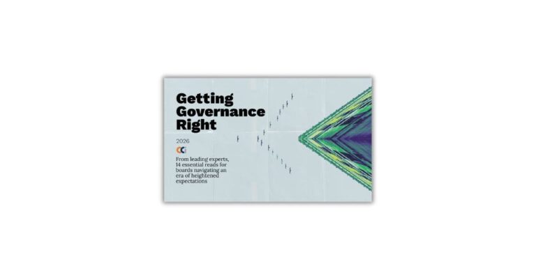 Getting Governance Right 2026 | Corporate Compliance Insights