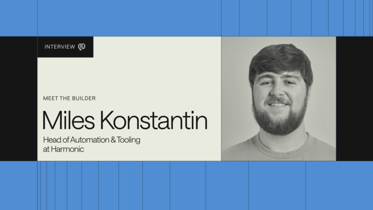 Retool Blog | Miles Konstantin's Journey from Webmaster to Head of Automation