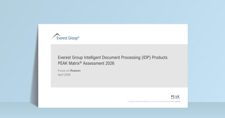 What Does It Really Take to Be a Leader? Reflecting on our recognition in the Everest Group’s IDP PEAK Matrix® Assessment 2026 - Cognitive Data Capture