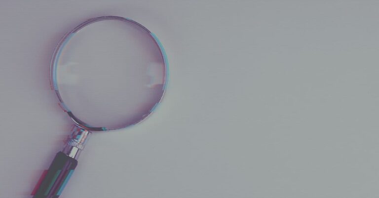 corporate investigation magnifying glass
